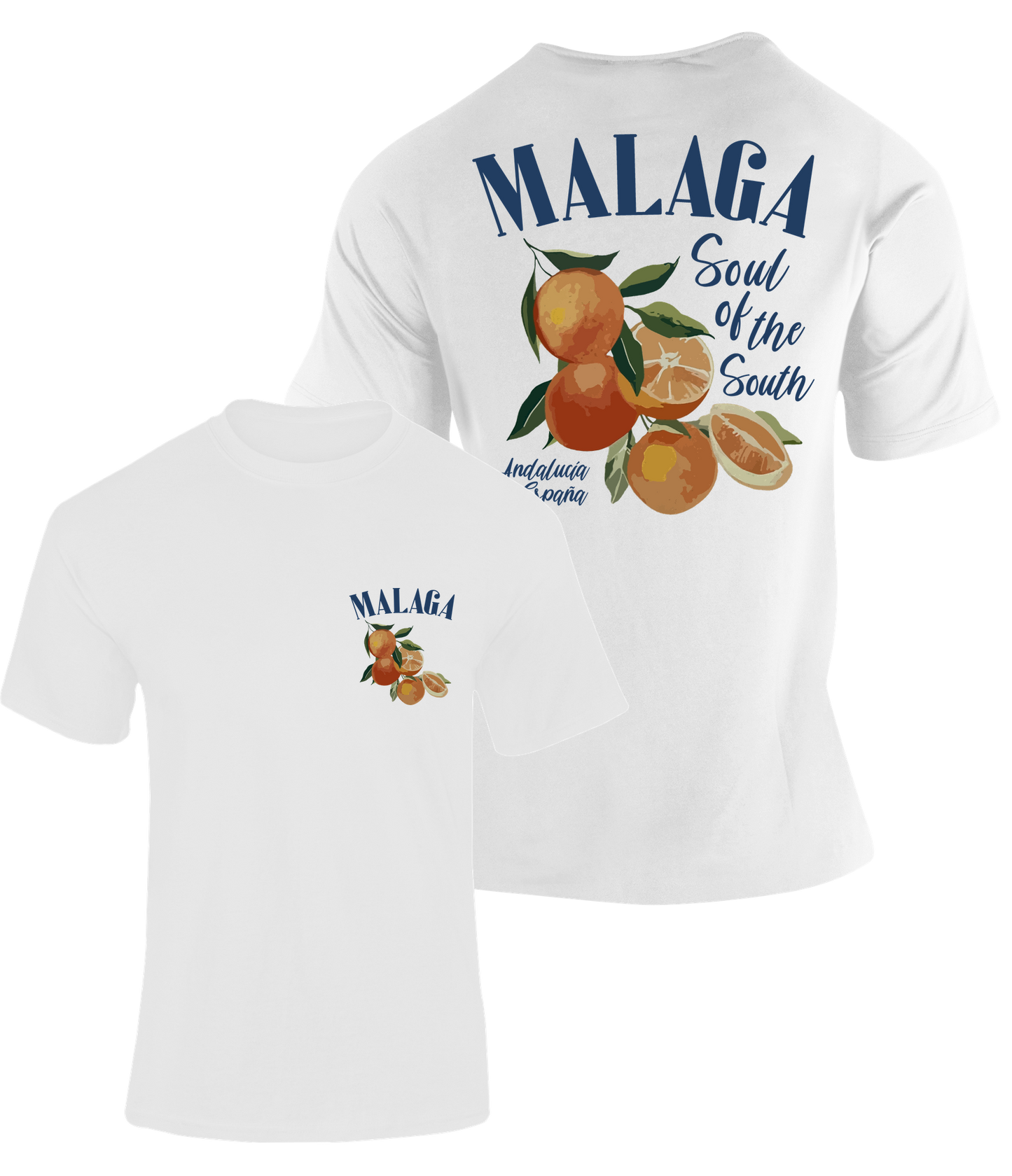 T-Shirt Naranjas Málaga
