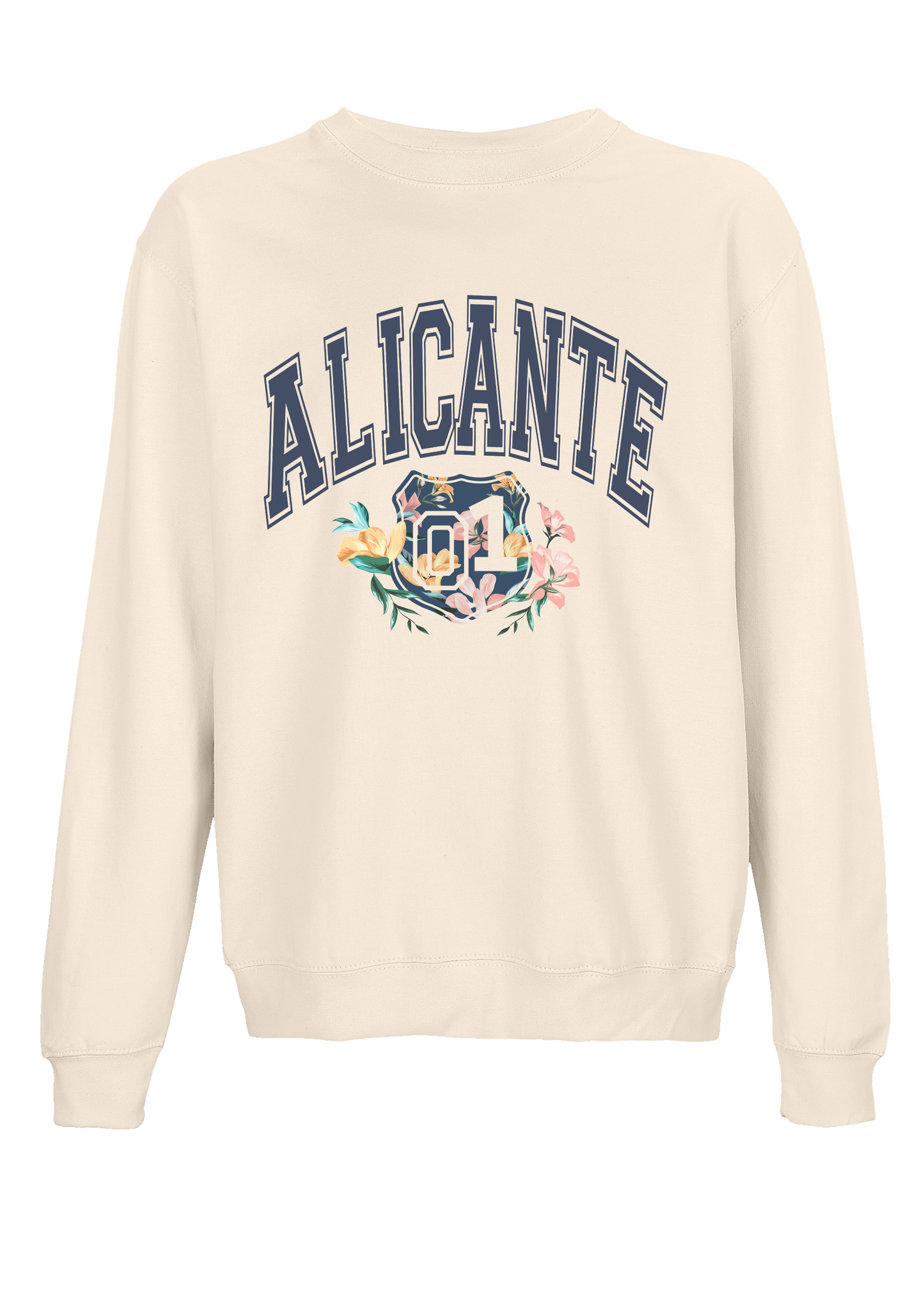 Alicante University Cream Sweatshirt