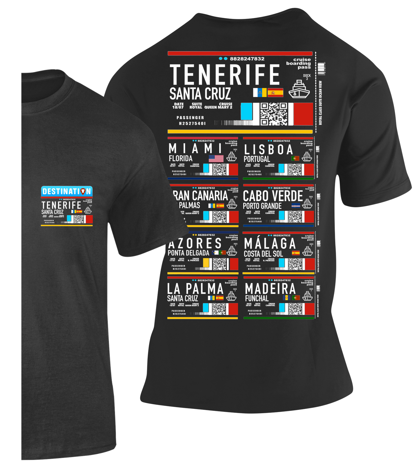 Camiseta Cruceros Tenerife