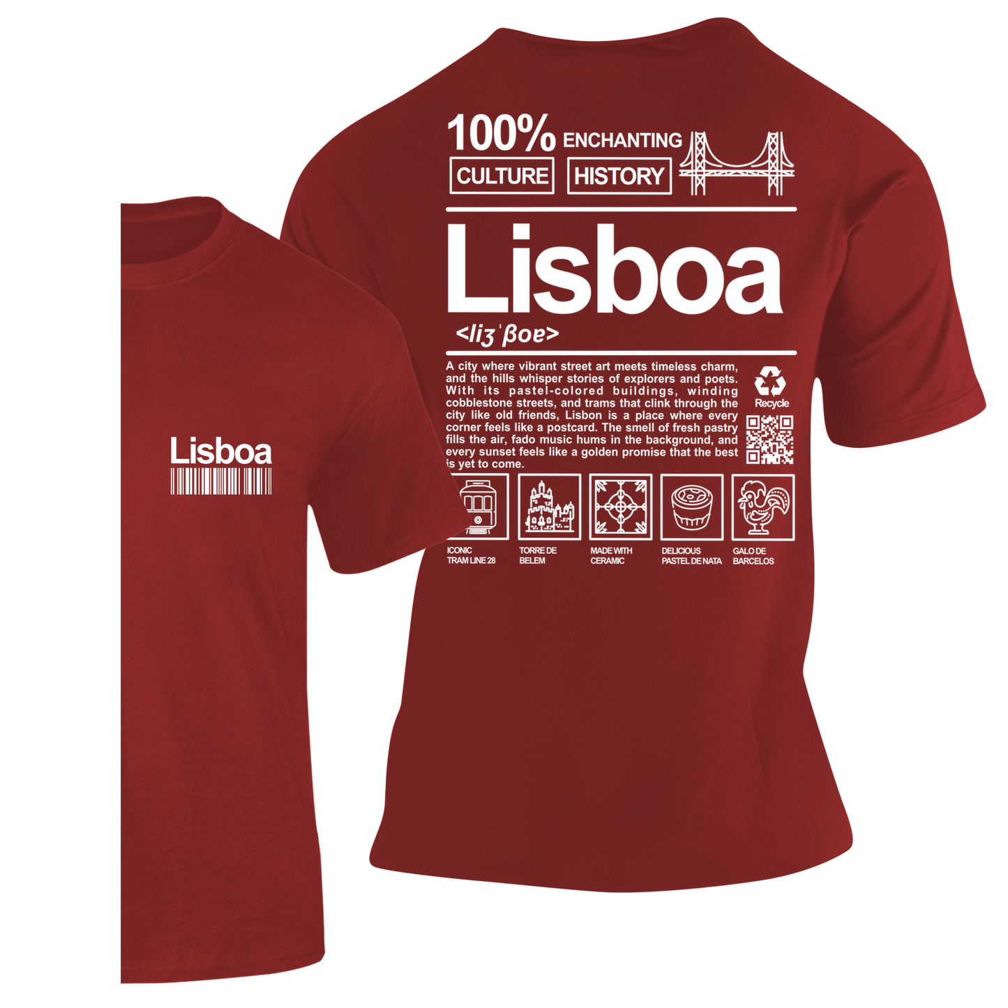 Lisbon Definition T-shirt