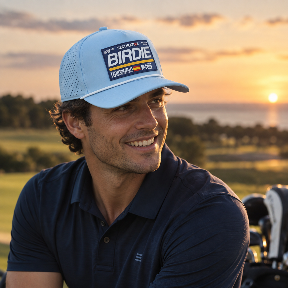 DESTINATION BIRDIE — Gorra Deportiva Premium