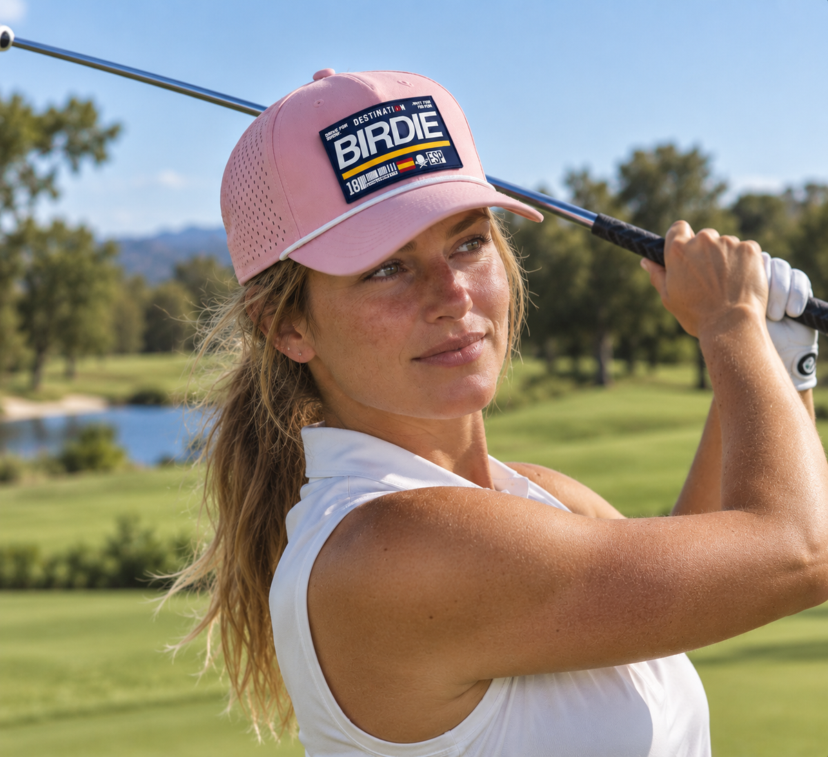 DESTINATION BIRDIE — Gorra Deportiva Premium