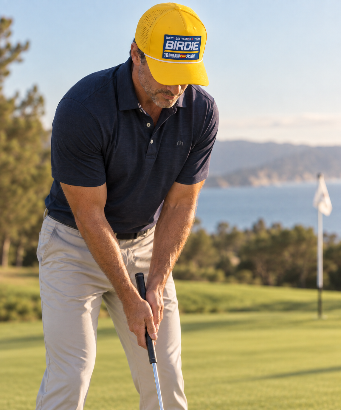 Gorra Deportiva Premium BIRDIE Amarillo