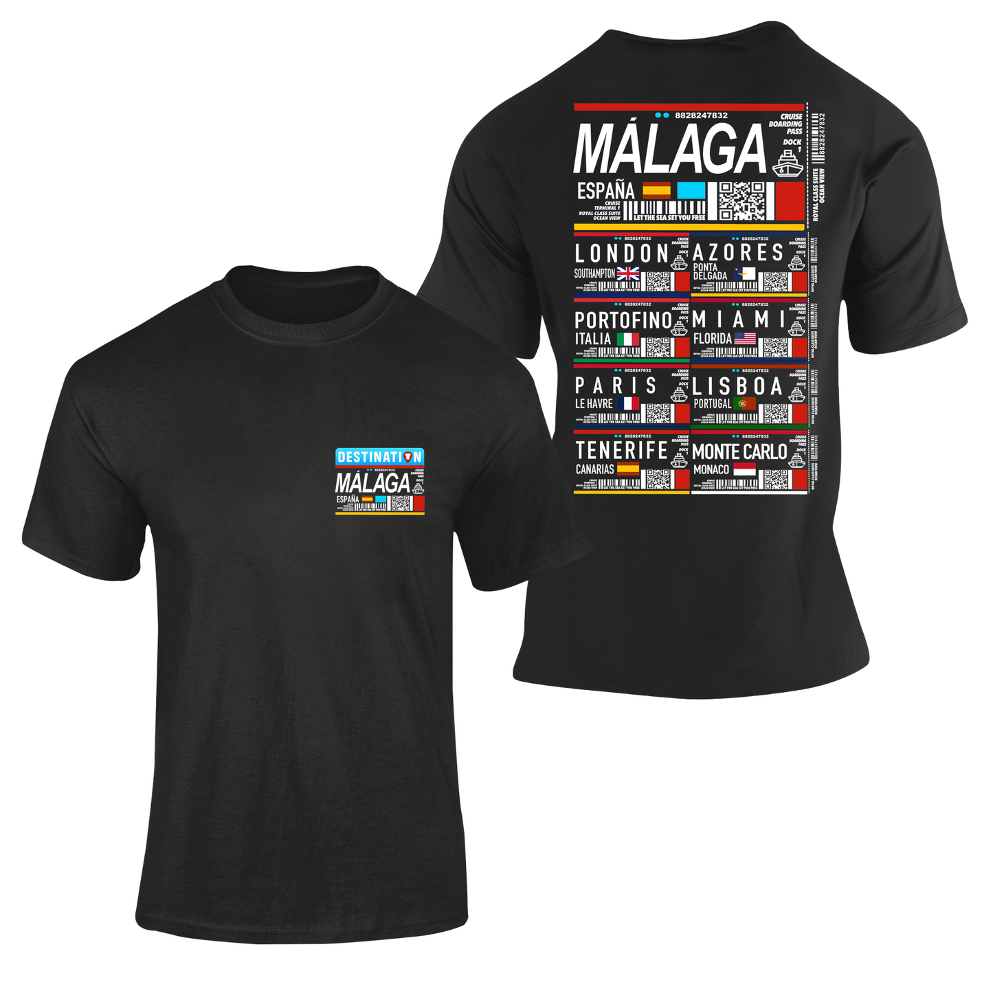 Destinations T-shirt: Passport to Adventure