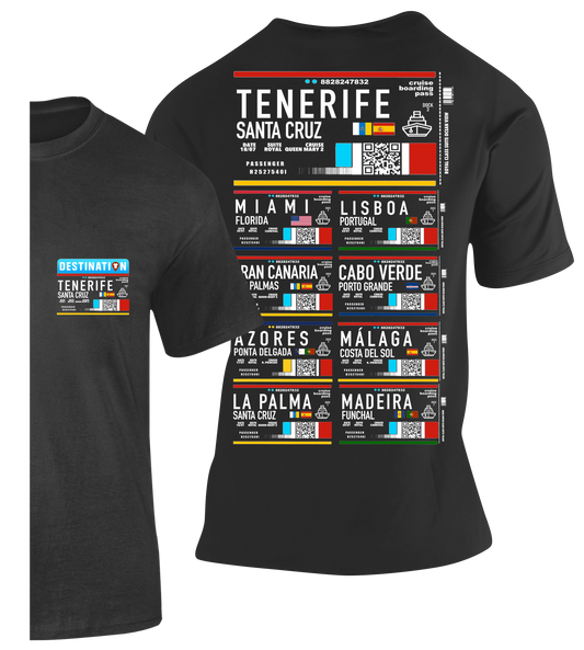 Camiseta Cruceros Tenerife