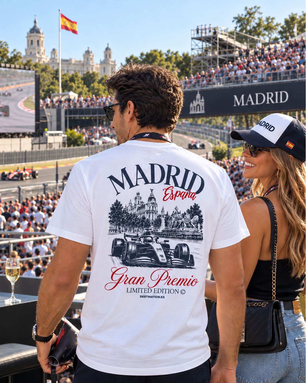 Camiseta Destination Madrid