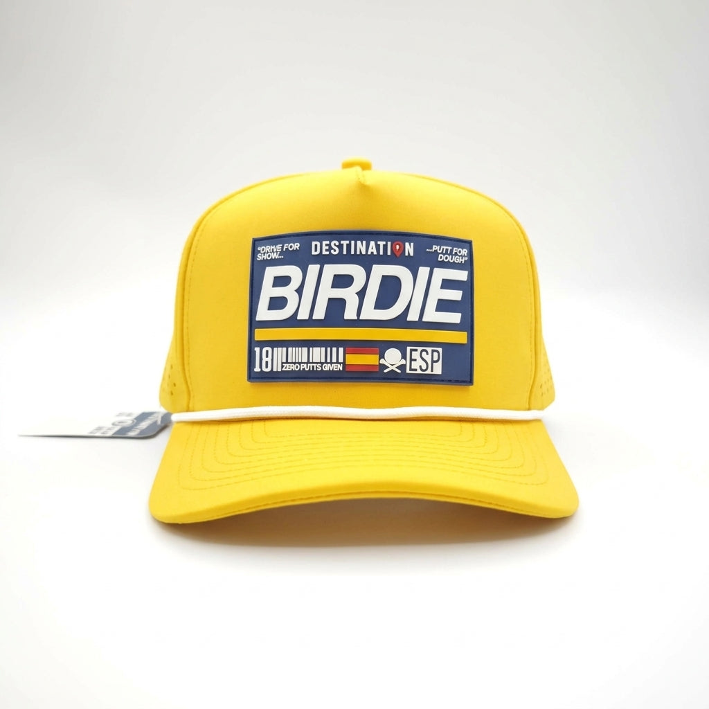 Gorra Deportiva Premium BIRDIE Amarillo