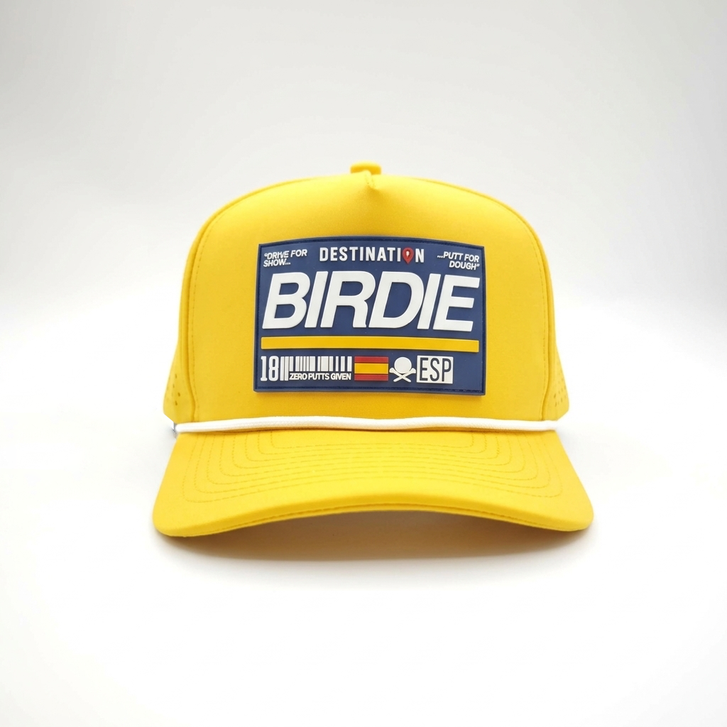 Gorra Deportiva Premium BIRDIE Amarillo